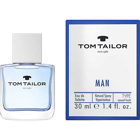 Tom Tailor Man Eau de Toilette for Men 30 ml