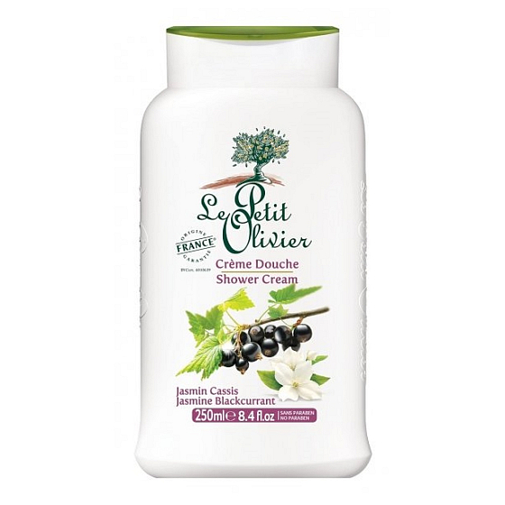 Le Petit Olivier Jasmine and Blackcurrant Shower Cream 250 ml