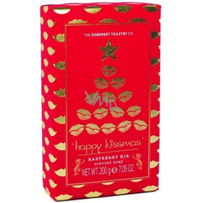 Somerset Toiletry Raspberry luxury Christmas soap 200 g