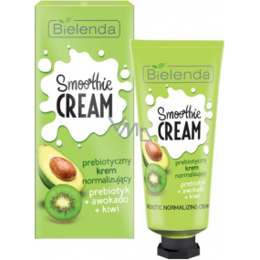 Bielenda Smoothie Cream Avocado + Kiwi + Probiotics normalizing face and décolleté cream 50 ml