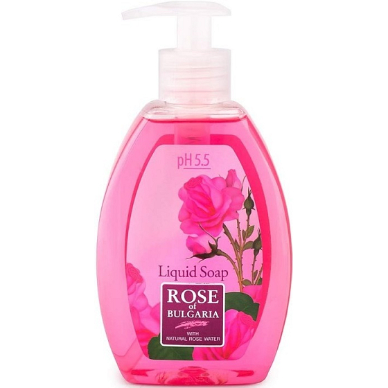 Rose of Bulgaria Liquid soap with rose water 300 ml