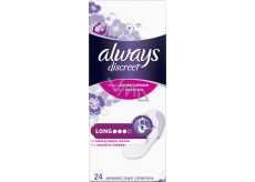 Always Discreet Long Incontinence Slip Intimate Pads 24 Pieces