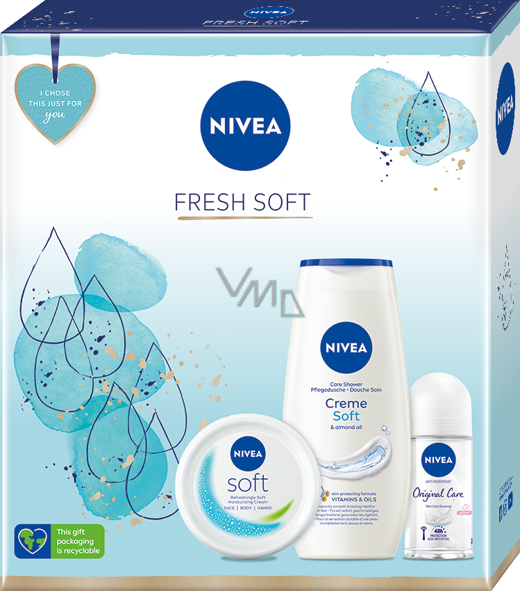 Nivea Fresh Soft Creme cream fresh moisturizer for the whole body 100