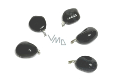 Onyx Troml pendant natural stone, 2,2-3 cm, 1 piece, life force stone