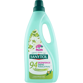 Sanytol Disinfectant Floor and Surface Cleaner 94% plant-based, 1 l