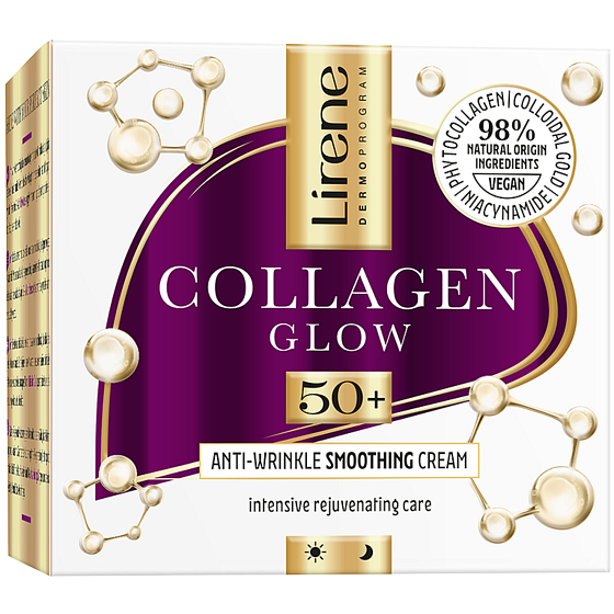 Lirene Collagen Glow Niacinamide 50+ Anti-Wrinkle Face Cream 50 ml