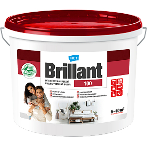 Het Brillant 100 washable interior paint, 1.5 kg