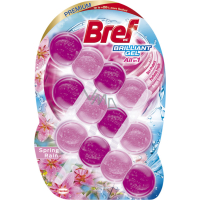 Bref Brilliant Gel Spring Rain WC block 3× 42 g