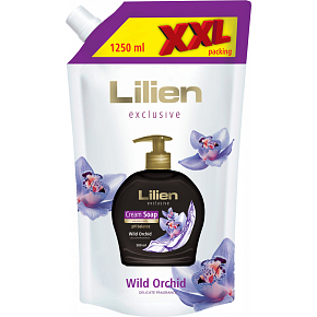 Lilien Cream Liquid Soap Wild Orchid XXL Refill, 1250 ml