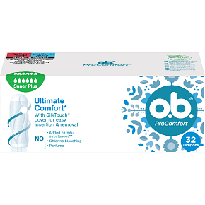 O.B. ProComfort Super Plus tampons, 32 pcs