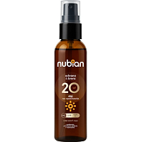 Nubian Sunscreen Spray Oil SPF20, 200 ml