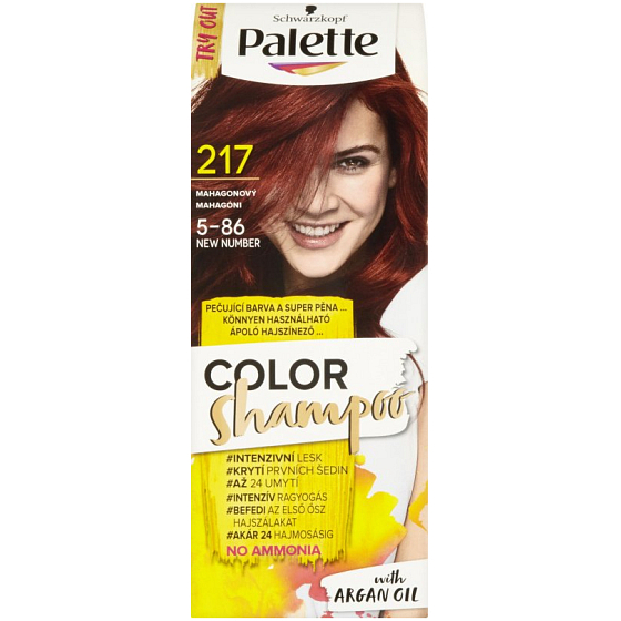 Schwarzkopf Palette Color Toning Hair Dye 217 - Mahogany