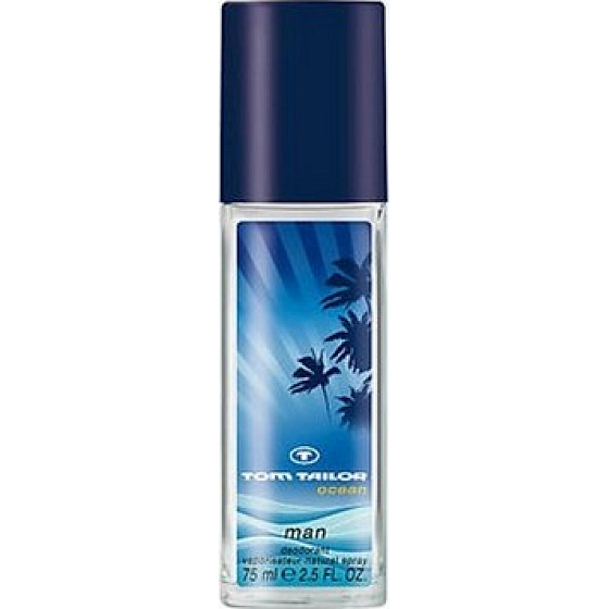 Tom Tailor Ocean Man perfumed deodorant glass for men 75 ml