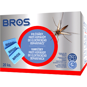 Bros electric mosquito vaporizer, replacement refill, 20 nights