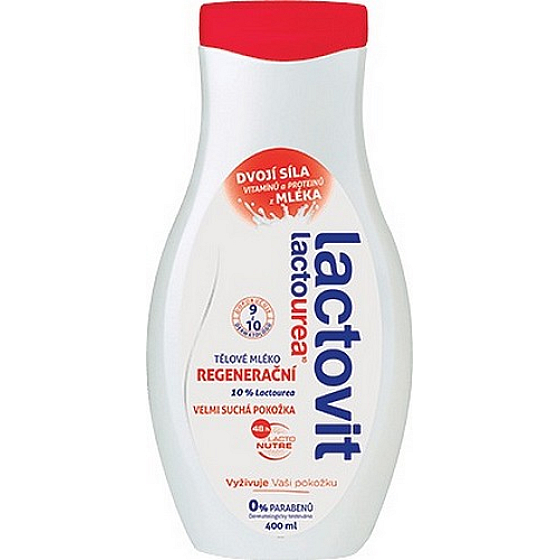 Lactovit Lactourea regenerating body lotion 400 ml