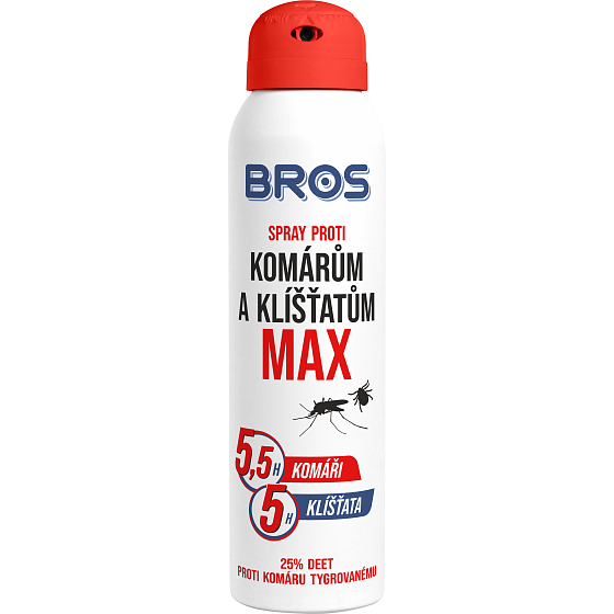 Bros Max Repellent against mosquitoes and ticks spray 90 ml