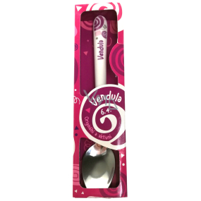 Nekupto Twister Spoon named Vendula pink 16 cm