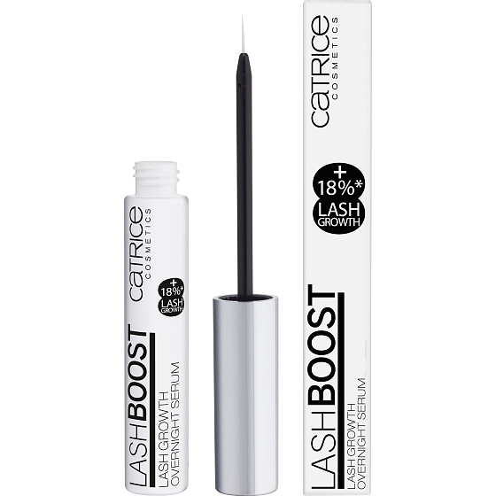 Catrice Lash Boost Lash Growth Overnight Serum Night Serum for Eyelashes 010 Transparent 6 ml