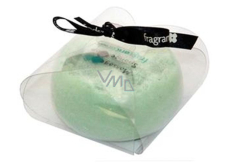 Fragrant Olive Garden Glycerine massage soap with a sponge filled with aroma and essences of green olives in green 200 g