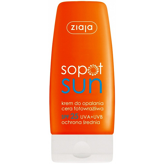 Ziaja Sopot Sun SPF 25 UVA + UVB sunscreen 60ml
