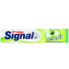 Signal Deep Fresh Lime Mint toothpaste with mouthwash 75 ml