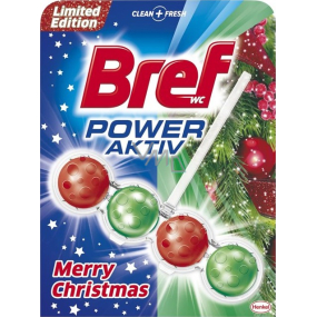 Bref Power Aktiv 4 Formula Merry Christmas red-green toilet block 50 g