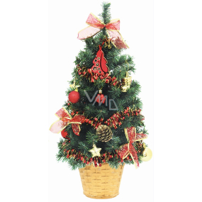 Tree with red-gold decoration 60 cm