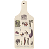 Bohemia Gifts Decorative cutting board Green kitchen with original print 28 x 12 cm