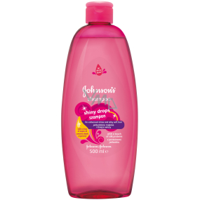 Johnsons Shiny Drops shampoo for shiny and silky fine hair 500 ml