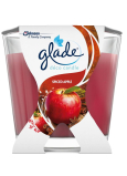 Glade Spiced Apple Apple and cinnamon scented candle burning time up to 30 hours 70 g