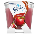 Glade Spiced Apple Apple and cinnamon scented candle burning time up to 30 hours 70 g