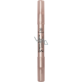 Dermacol Gorgeous Eyebrow Correcting & Illuminating Pen 2in1 concealer and brightener under the eyebrows 10 g