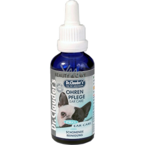 Dr. Clauders Ohren Pflege Gentle, gentle cleaning agent for dogs and cats 50 ml
