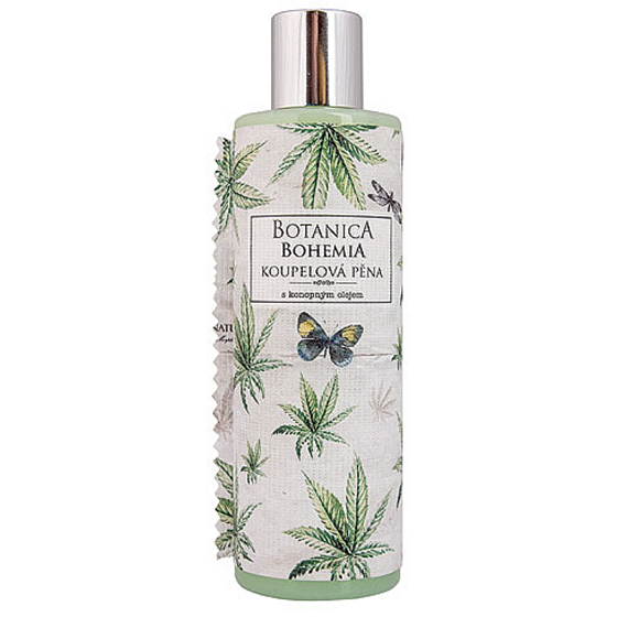 Bohemia Gifts Botanica Hemp Oil Bath Foam 250 ml