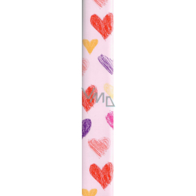 Nekupto Gift wrapping paper 70 x 150 cm Hearts 897 30