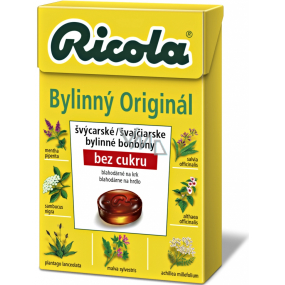 Ricola Original Swiss herbal candies without sugar with vitamin C from 13 herbs 40 g