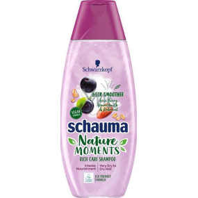 Schauma Nature Moments Acai fruit, almond milk and oatmeal shampoo for very dry and dry hair 400 ml