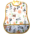 Plastic Nova Bib children's washable yellow animal hem