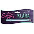 Nekupto Glowing Pen with the Name Klára, Touch Tool Controller 15 cm