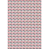 Ditipo Gift Wrapping Paper 70 x 100 cm White with Red, Black, and Gray Butterflies 2 Sheets