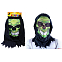 Rappa Halloween Skeleton mask textile 1 piece