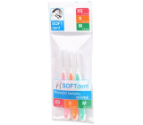 Soft Dent interdental toothbrush XS - M, 0,4 - 6 mm 3 pieces