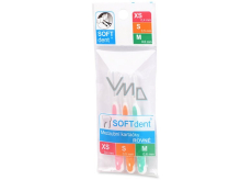 Soft Dent interdental toothbrush XS - M, 0,4 - 6 mm 3 pieces