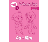 Ditipo Script Letters from Aa to Mm modern way to practice writing letters 28 pages A5 147 x 210 mm age 5-7