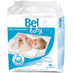 Bel Baby Changing Pads 60 x 60 cm, 10 pieces