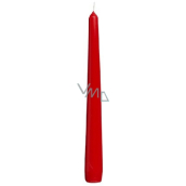 Bolsius Candle red conical 24 x 245 mm