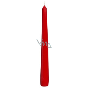 Bolsius Candle red conical 24 x 245 mm