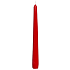 Bolsius Candle red conical 24 x 245 mm