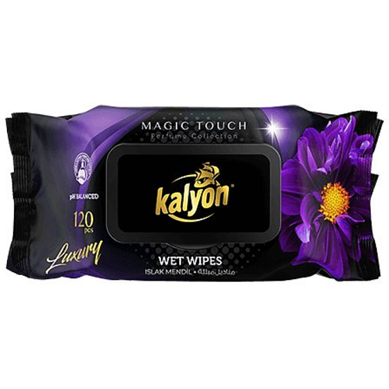 Kalyon Luxury Magic Touch Luxury Wet Wipes 120 pcs