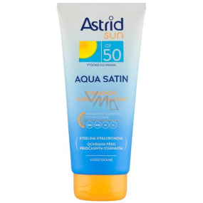 Astrid Sun Aqua Satin OF50 Waterproof Moisturizing Tanning Lotion 200 ml